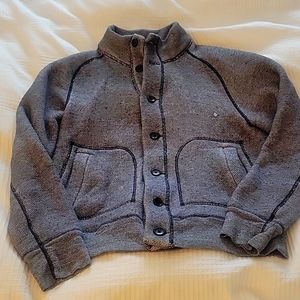 James Perse Cozy Button Jacket Size 2